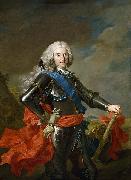 Loo, Louis-Michel van Portrait of Philip V of Spain oil